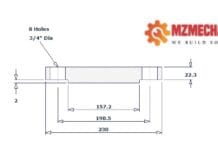 blind flange dn100 class 150 rf pipe 4 inch