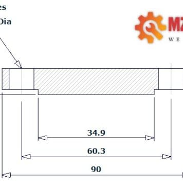 blind flange dn15 class 150 rf pipe 1 2 inch