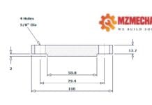 blind flange dn25 class 150 rf pipe 1 inch