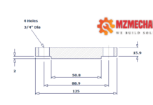 blind flange dn25 class 300 rf pipe 1 inch