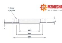 blind flange dn32 class 150 rf pipe 1 1 4 inch