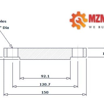 blind flange dn50 class 150 rf pipe 2 inch