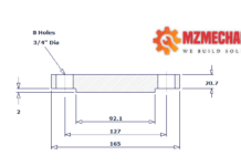 blind flange dn50 class 300 rf pipe 2 inch