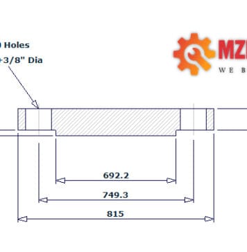 blind flange dn600 class 150 rf pipe 24 inch