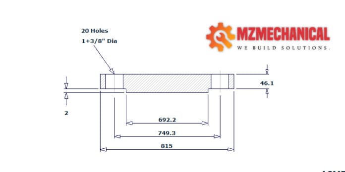blind flange dn600 class 150 rf pipe 24 inch