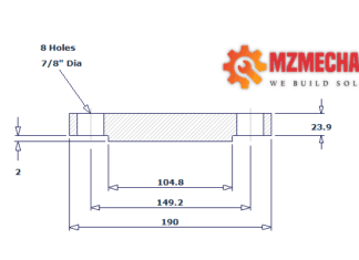 blind flange dn65 class 300 rf pipe 2 1 2 inch