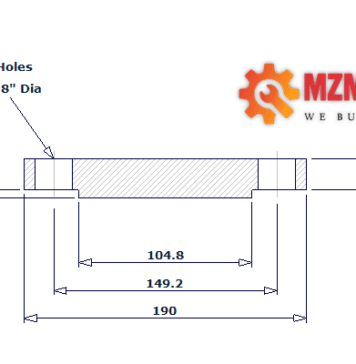 blind flange dn65 class 300 rf pipe 2 1 2 inch