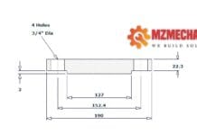 blind flange dn80 class 150 rf pipe 3 inch