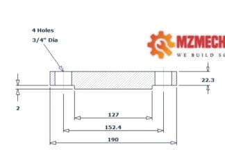 blind flange dn80 class 150 rf pipe 3 inch