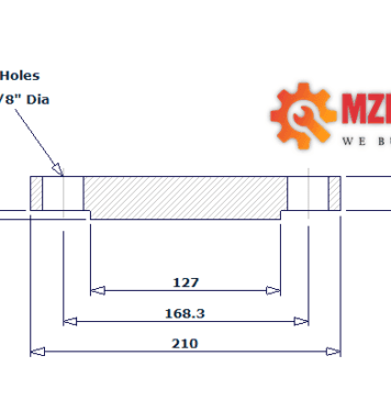 blind flange dn80 class 300 rf pipe 3 inch