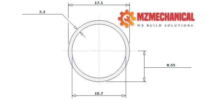 pipe dn10 sch 80s 3 8 inch