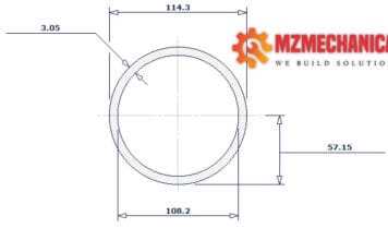 pipe dn100 sch 10s 4 inch