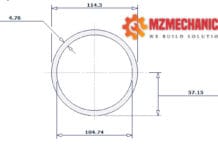 pipe dn100 sch 30 4 inch