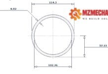 pipe dn100 sch 40s 4 inch