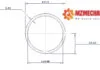 pipe dn100 sch 5s 4 inch