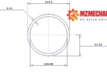 pipe dn100 sch 5s 4 inch