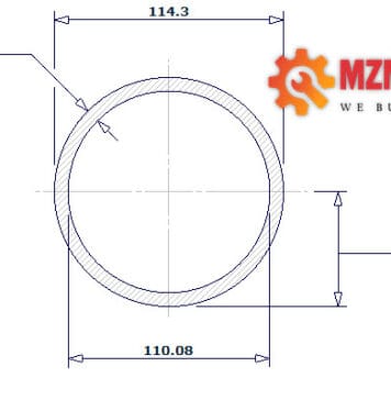 pipe dn100 sch 5s 4 inch