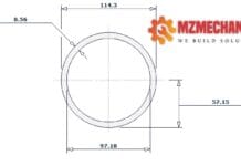 pipe dn100 sch 80s 4 inch