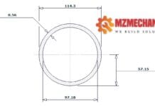 pipe dn100 sch xs pipe 4 inch