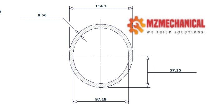 pipe dn100 sch xs pipe 4 inch