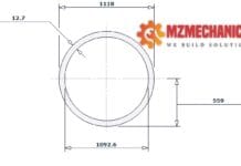 pipe dn1100 sch xs pipe 44 inch