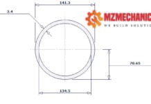 pipe dn125 sch 10 5 inch