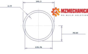 pipe dn125 sch 5 5 inch
