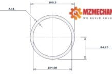 pipe dn150 sch 40s 6 inch