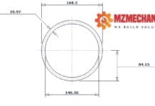 pipe dn150 sch 80s 6 inch