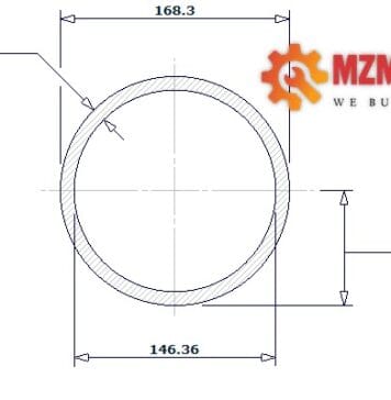 pipe dn150 sch 80s 6 inch