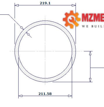 pipe dn200 sch 10 8 inch