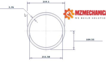 pipe dn200 sch 10s 8 inch