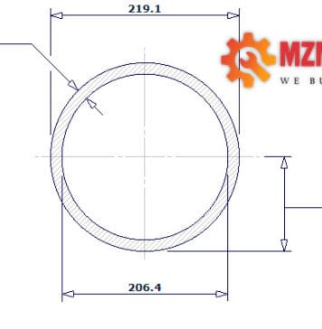 pipe dn200 sch 20 8 inch