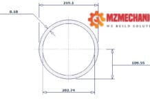 pipe dn200 sch 40 8 inch