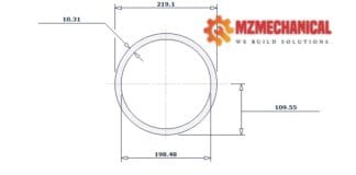 pipe dn200 sch 60 8 inch