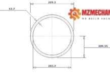 pipe dn200 sch 80 8 inch