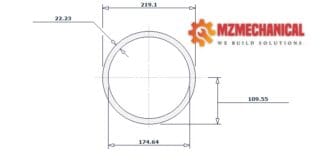 pipe dn200 sch xxs pipe 8 inch