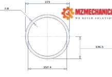 pipe dn250 sch 30 10 inch