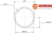 pipe dn250 sch 40s 10 inch