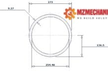 pipe dn250 sch std 10 inch