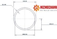 pipe dn300 sch 100 12 inch