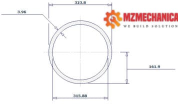 pipe dn300 sch 5 12 inch