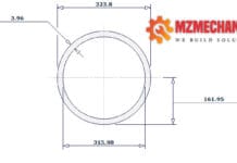 pipe dn300 sch 5s 12 inch