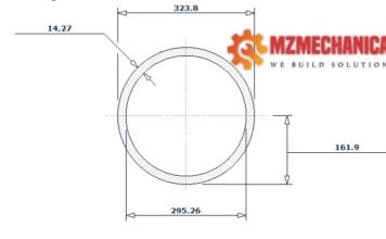 pipe dn300 sch 60 12 inch