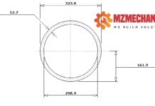 pipe dn300 sch xs pipe 12 inch