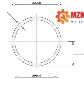 pipe dn300 sch xs pipe 12 inch