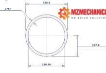 pipe dn350 sch 20 14 inch