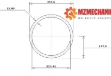 pipe dn350 sch 60 14 inch