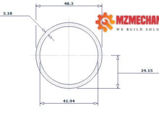 pipe dn40 sch 30 1 1 2 inch