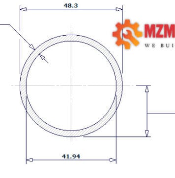 pipe dn40 sch 30 1 1 2 inch